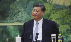 Xi Jinping à Pékin le 19 juin 2023.  ( POOL / LEAH MILLIS )