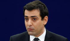 Stéphane Séjourné au Parlement de l'UE à Strasbourg