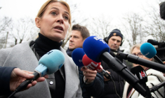 La maire de Dijon Nathalie Koenders à Dijon le 15 décembre 2025 ( AFP / Timothée PIRON )