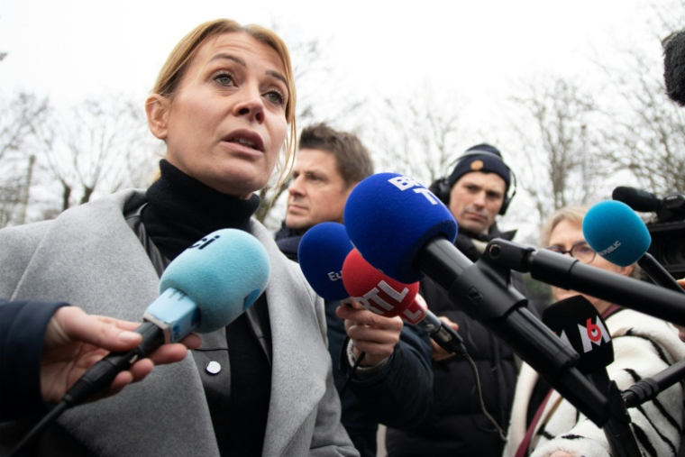 La maire de Dijon Nathalie Koenders à Dijon le 15 décembre 2025 ( AFP / Timothée PIRON )