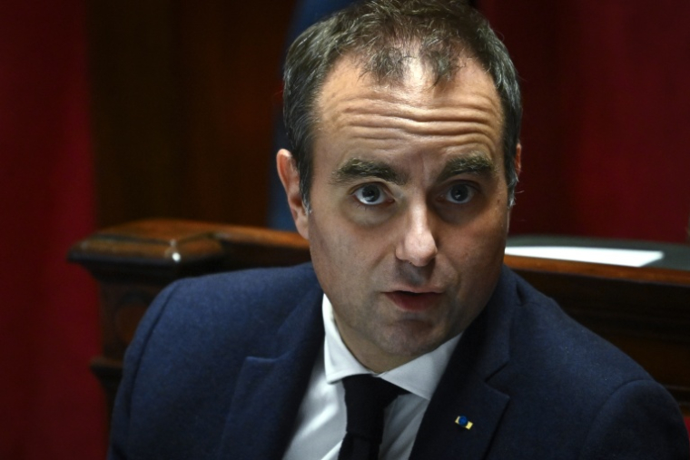 Le Premier ministre Sébastien Lecornu à l'Assemblée nationale le 28 octobre 2026, à Paris ( AFP / JULIEN DE ROSA )