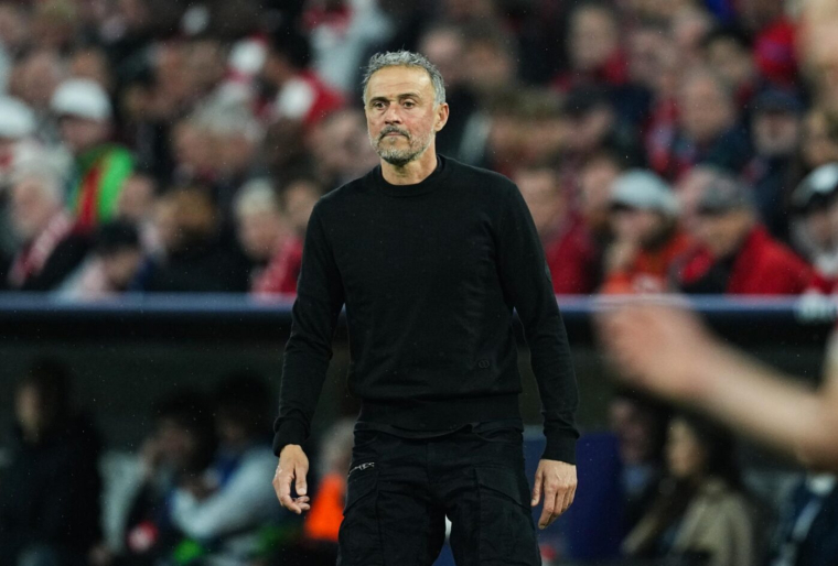 Luis Enrique laisse éclater sa joie après le succès parisien