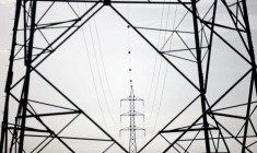 Des pylônes électriques à Bruxelles