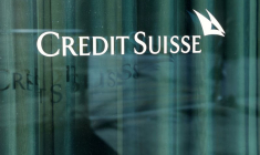 Une agence de la banque Credit Suisse à Genève