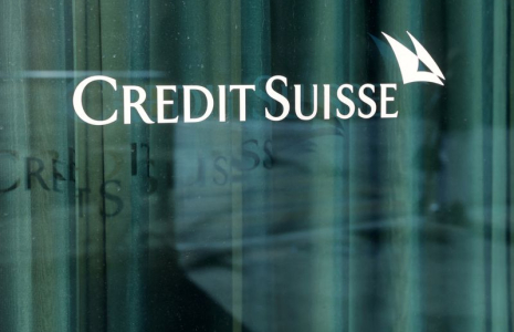 Une agence de la banque Credit Suisse à Genève