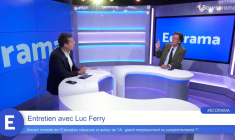 Luc Ferry : "Il faut se réveiller, tous les jobs sont menacés par l'IA !"