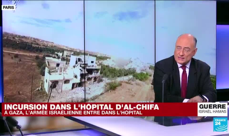 Israël mène un raid contre l'hôpital Al-Chifa de Gaza