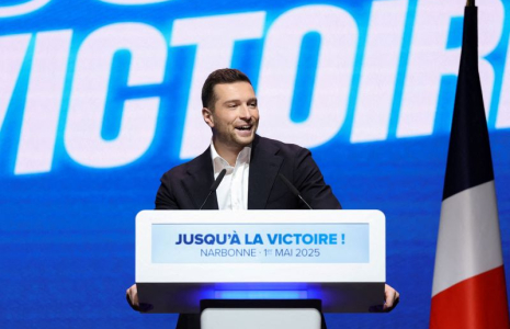 Le dirigeant français d'extrême droite Jordan Bardella