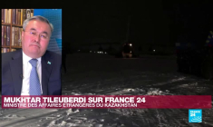 Pour le chef de la diplomatie du Kazakhstan, des "étrangers terroristes" ont participé aux émeutes