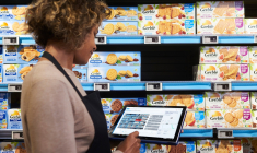 Des étiquettes VusionGroup en magasin. (Crédit:  / VusionGroup)