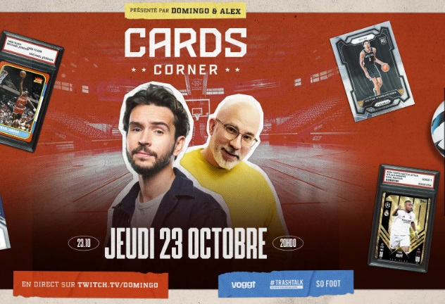 Cartes de foot : on lance une émission live le 23 octobre !