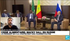 Crise alimentaire : le président de l'Union africaine invité par Poutine en Russie