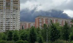 Moscou: de la fumée s'élève au-dessus d'une raffinerie après une attaque ukrainienne