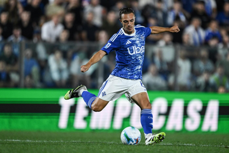 Maxence Caqueret est en manque de baguettes