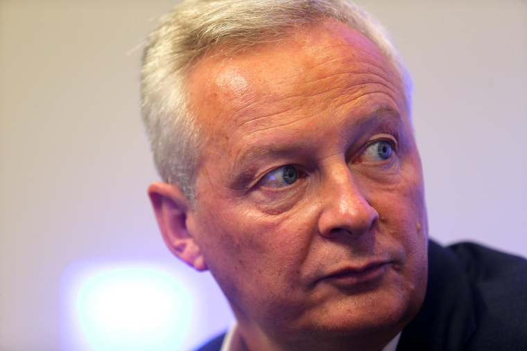 Bruno Le Maire, à Chalons-en-Champagne, le 4 septembre 2023 ( AFP / FRANCOIS NASCIMBENI )