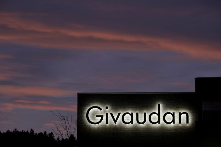 Photo d'archives du logo de Givaudan à Kemptthal