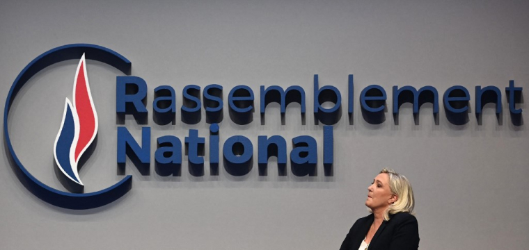 Marine Le Pen à Paris le 5 novembre 2022. ( AFP / ALAIN JOCARD )