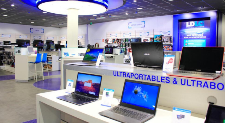 La boutique lyonnaise de LDLC.(© LDLC)