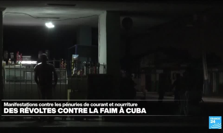"Nous avons faim!" : les Cubains manifestent contre les pénuries de nourriture et de carburant