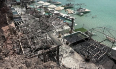 Tunisie : un incendie ravage la colline de Sidi Ali Mekki
