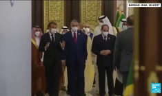 Emmanuel Macron assure l'Irak du soutien de la France