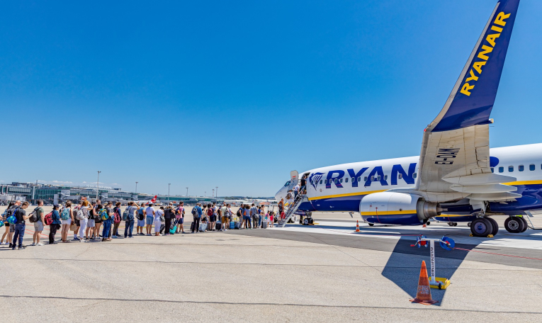 Ryanair : 100€ de pénalité pour les retardataires !