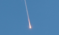 Les missiles lancés par l'Iran en direction d'Israël sont visibles depuis Tubas