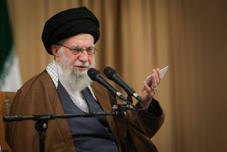 Le guide suprême iranien Ali Khamenei, le 3 novembre 2025 à Téhéran ( KHAMENEI.IR / - )