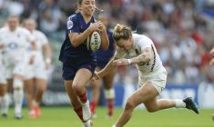 La Française Alexandra Chambon au Six Nations face à l'Angleterre