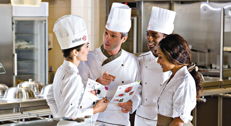 Le titre du spécialiste de la restauration collective recule de 62% depuis le début de l'année. (© Elior)