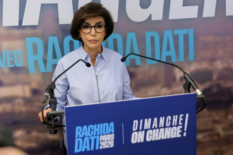 Rachida Dati le 15 mars 2026 ( AFP / Thomas SAMSON )