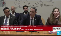 REPLAY - Otages du Hamas : conférence de presse de familles franco-israéliennes