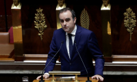 Le Premier ministre Sébastien Lecornu à l'Assemblée nationale, le 16 octobre 2025 à Paris ( AFP / STEPHANE DE SAKUTIN )