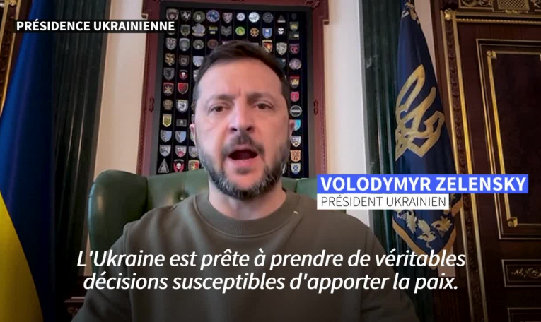 Zelensky met en garde contre des "décisions prises sans l'Ukraine"