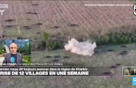 Ukraine : l'armée russe avance dans la région de Kharkiv