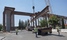 Le chantier de LGV en Californie, en 2017. ( GETTY IMAGES NORTH AMERICA / HANDOUT )