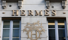 Logo de la maison de couture Hermès à Paris