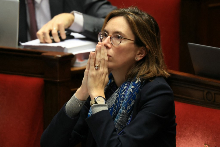 Amélie de Montchalin, à l'Assemblée nationale, le 21 novembre 2025 ( AFP / ALAIN JOCARD )