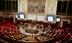 L'Assemblée nationale examine le 27 novembre 2025 une résolution contre le traité UE-Mercosur, portée par La France insoumise (LFI) dans le cadre de sa journée réservée ( AFP / Ludovic MARIN )