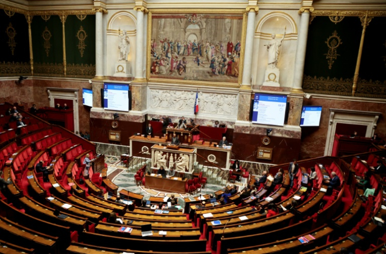 L'Assemblée nationale examine le 27 novembre 2025 une résolution contre le traité UE-Mercosur, portée par La France insoumise (LFI) dans le cadre de sa journée réservée ( AFP / Ludovic MARIN )