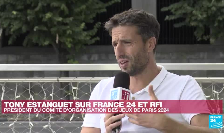 Tony Estanguet (Paris-2024) : "J'ai hâte de voir mon pays briller à l'occasion des Jeux"