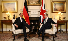 Le chancelier allemand Friedrich Merz et le Premier ministre Keir Starmer