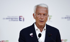 Patrick Martin, à Paris, le 28 août 2025 ( POOL / THIBAUD MORITZ )