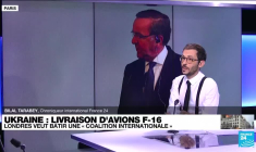 Ukraine : livraison d'avions F-16, Londres veut bâtir "une coalition internationale"