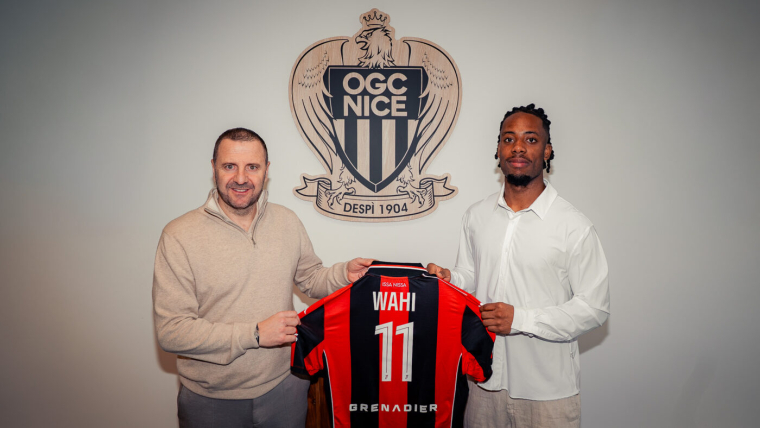 Nice officialise l’arrivée d’Elye Wahi