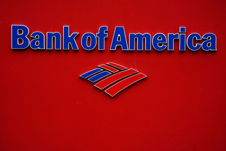 Photo d'archives du logo de Bank of America
