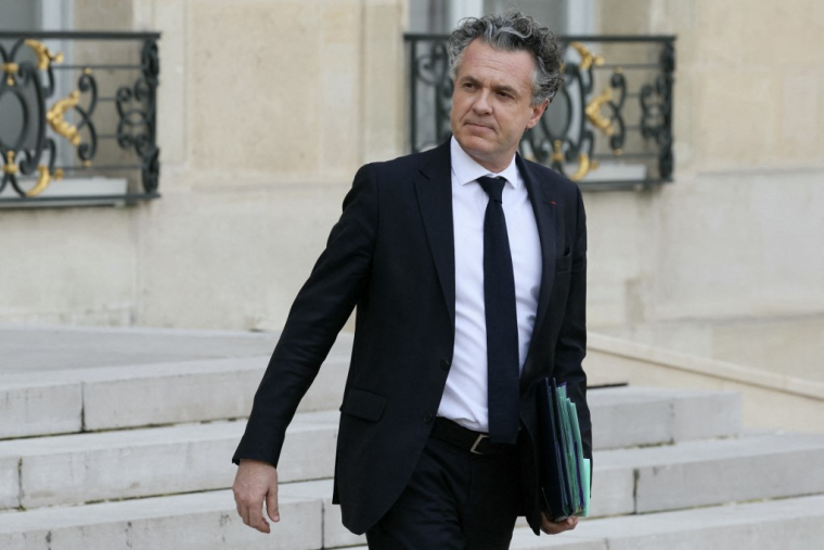 Christophe Béchu à Paris, le 20 mars 2024. ( AFP / ALAIN JOCARD )