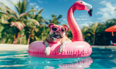All-inclusive, voyages shopping ou vacances JOMO sont autant de tendances voyage pour 2025 (Crédits: Adobe Stock - IA)