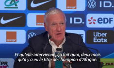 CAN/Maroc-Sénégal: Deschamps "surpris" par la décision de la CAF