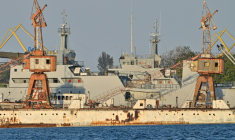 Des bateaux des garde-côtes cubains dans le port de la Havane, à Cuba, le 25 février 2025 ( AFP / Adalberto ROQUE )